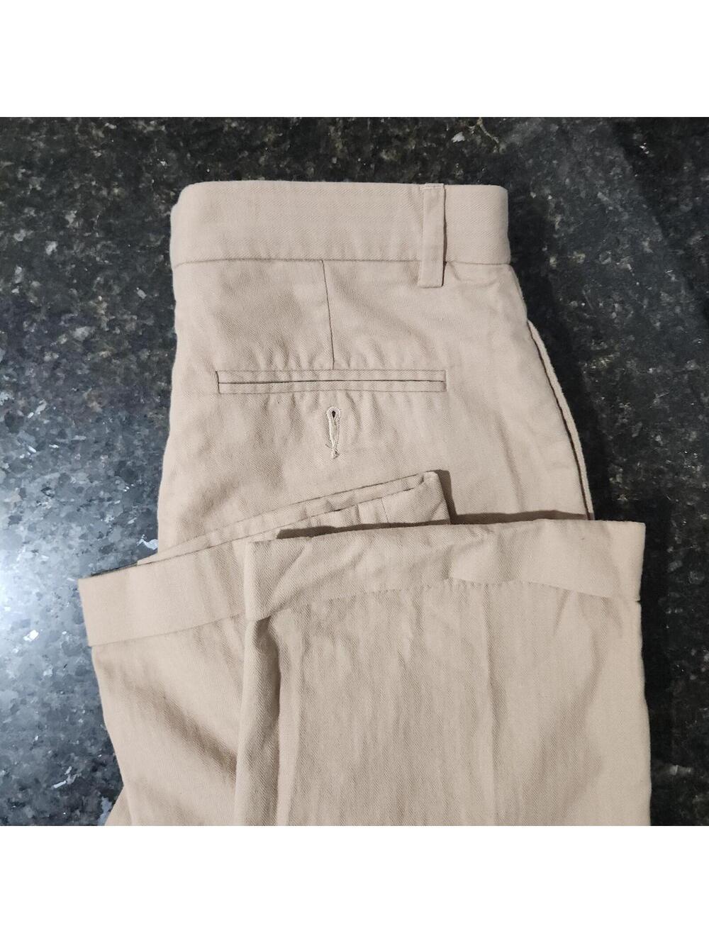 Vintage Polo Ralph Lauren Trousers Pants Slacks Cuffed 33x32 Preppy Classic